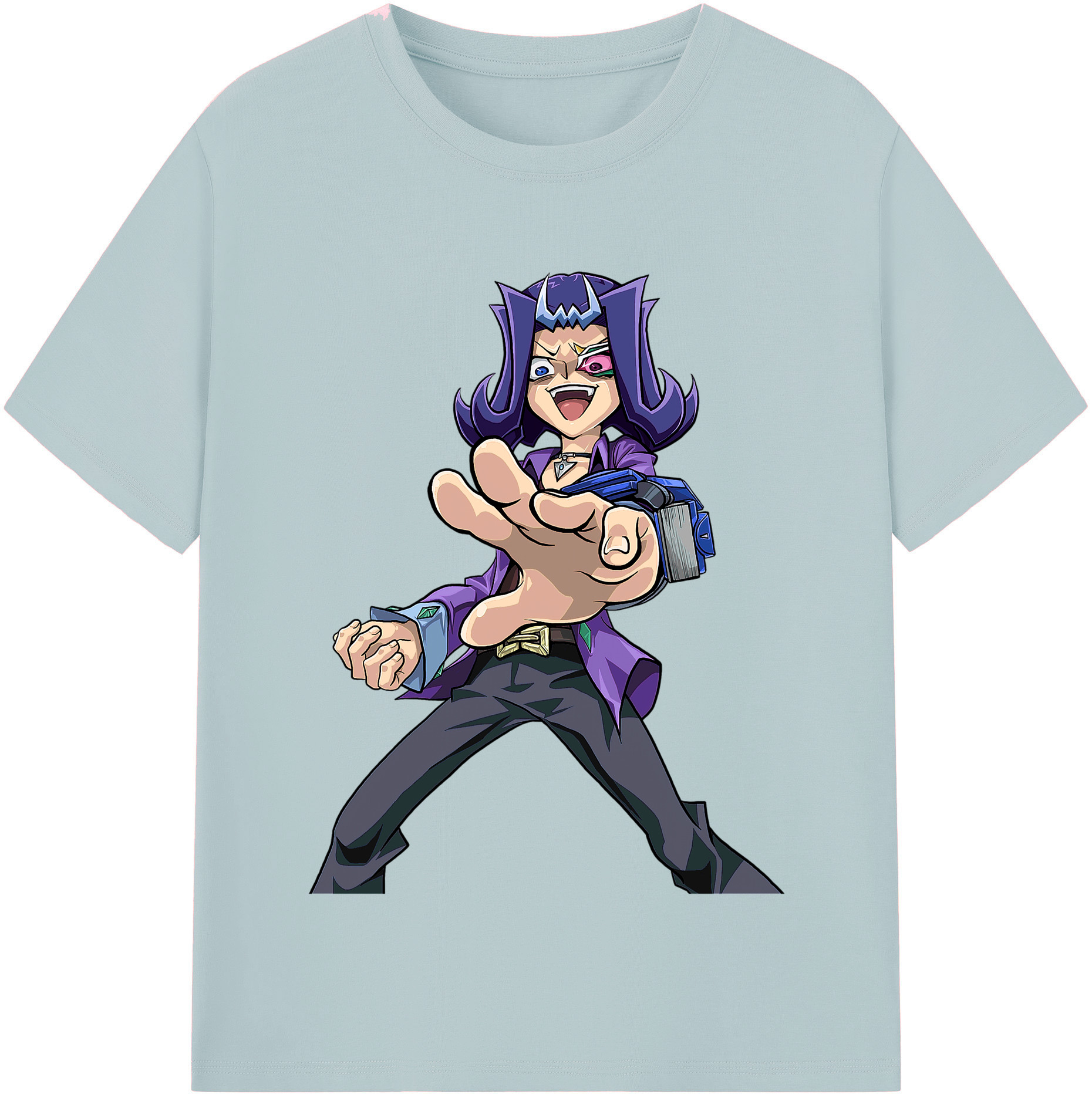 （画像用） 遊☆戯☆王 Yu-Gi-Oh! 綿100％半袖Tシャツ（フロントプリント）